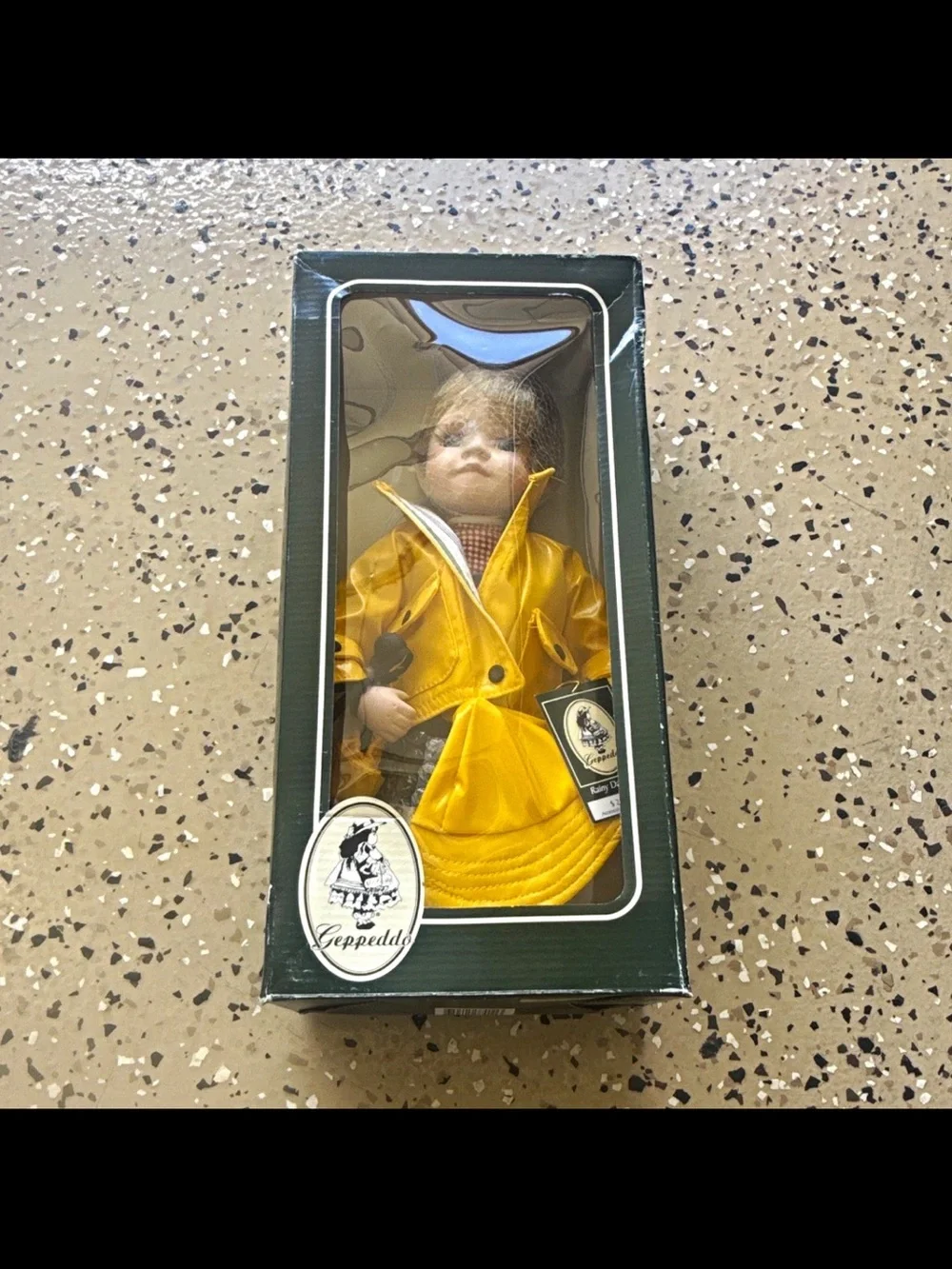 Doll in Yellow Raincoat by - Classic Collectible Accessory
